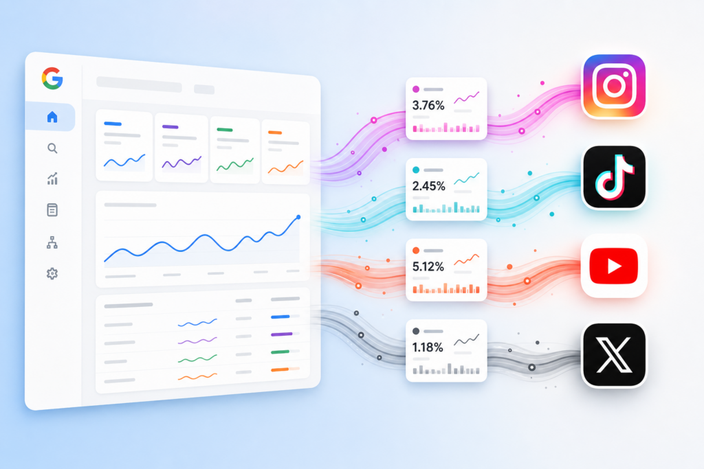 Google Search Console: Platform Properties machen Social-Media-SEO messbar